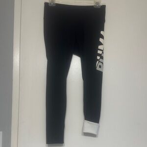 PUMA Womens Black and White Leggings brand new no tags never been worn